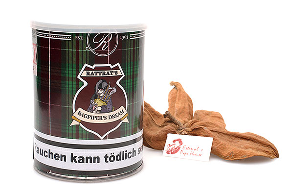 Rattrays Bagpiper´s Dream Pfeifentabak 100g Dose  Rattrays Bagpiper´s Dream Pfeifentabak 100g Dose